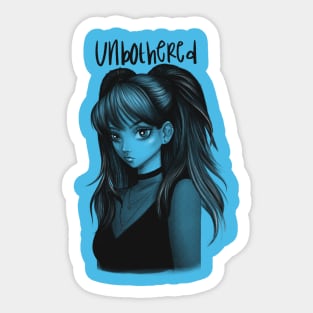 Unbothered Sticker